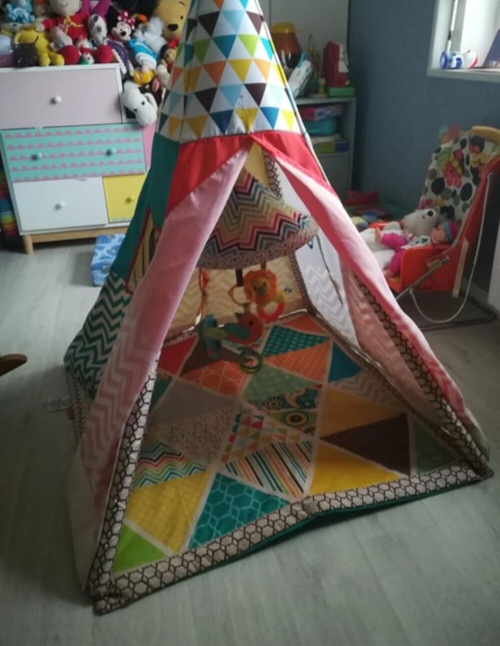 ensemble tipi et tapis d'&eacute;veil (0 &agrave; 3ans ou plus) Jeux / jouets