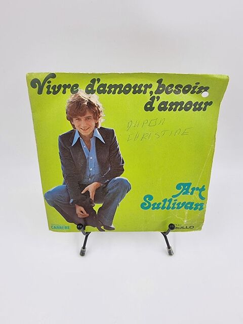 Vinyle 45 tours Art Sullivan : Vivre d'Amour, Besoin d'Amour 2 Vulbens (74)