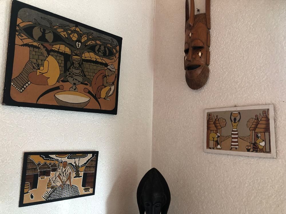 Tableaux et objets africains Dcoration