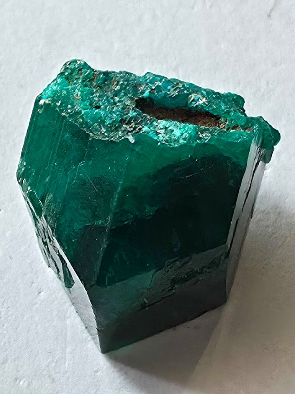 Superbe Dioptase Verte Emeraude du Katanga RDC 