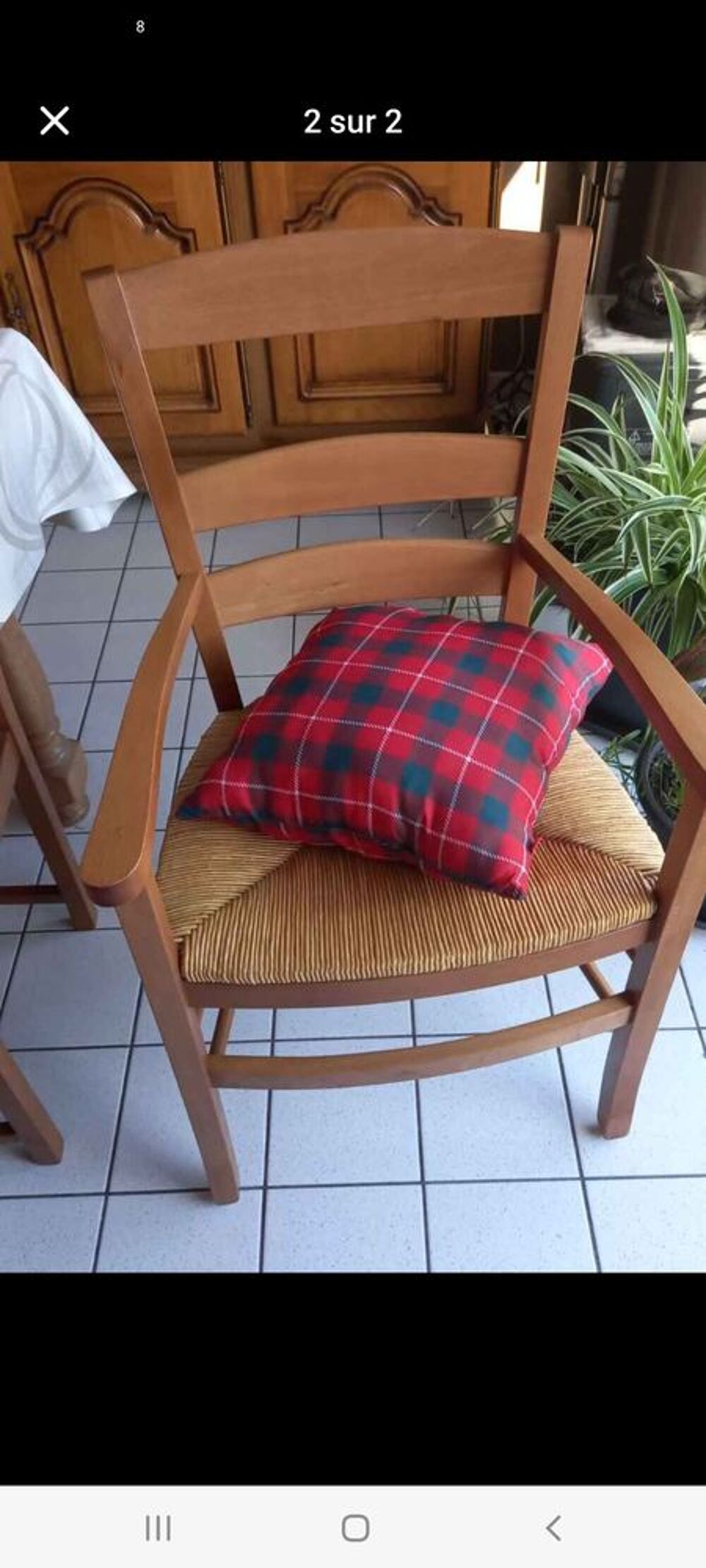 Fauteuil campagnard en bon etat Meubles
