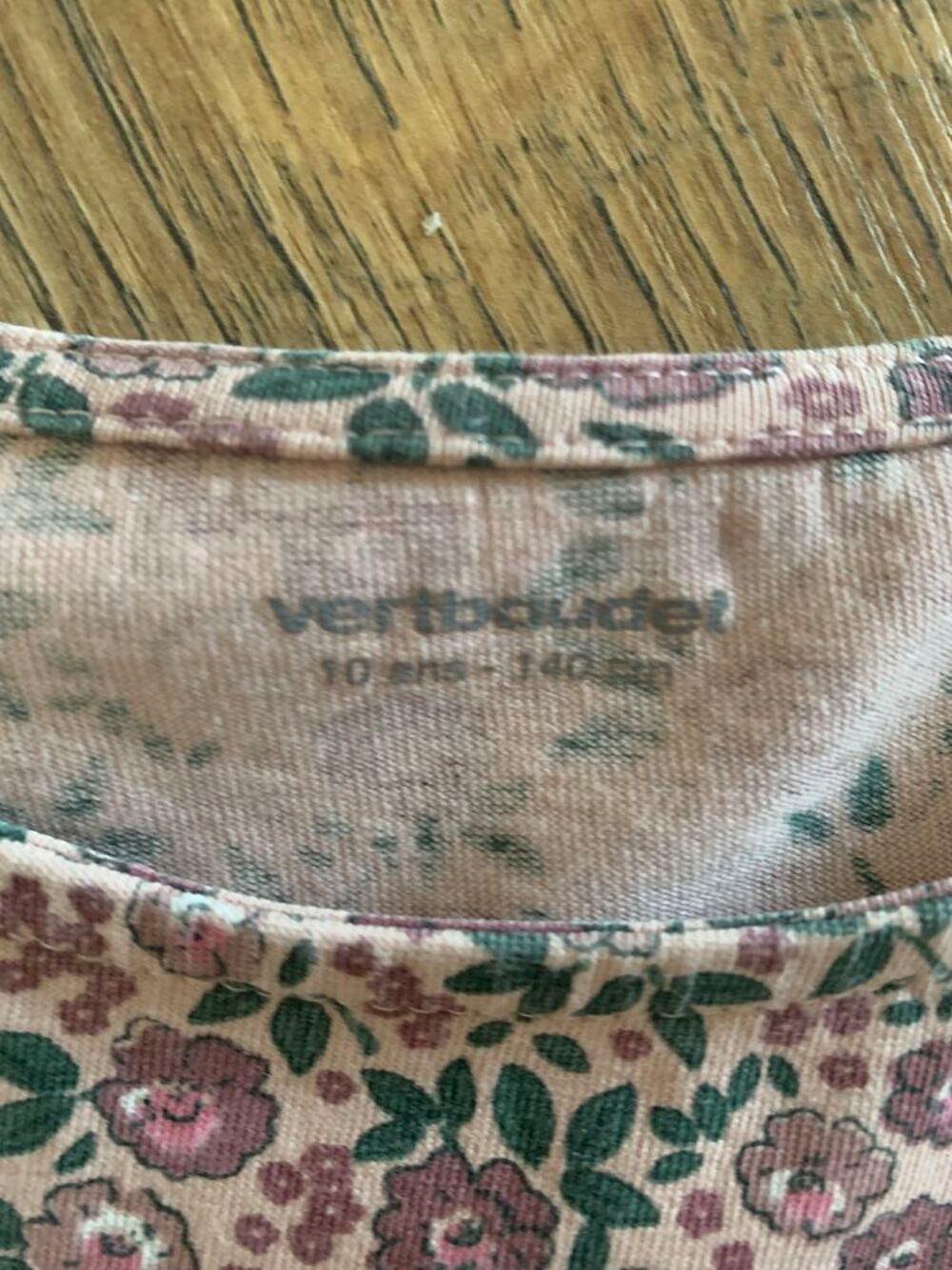 Robe enfant fille Vertbaudet " Motif fleurs Vêtements enfants