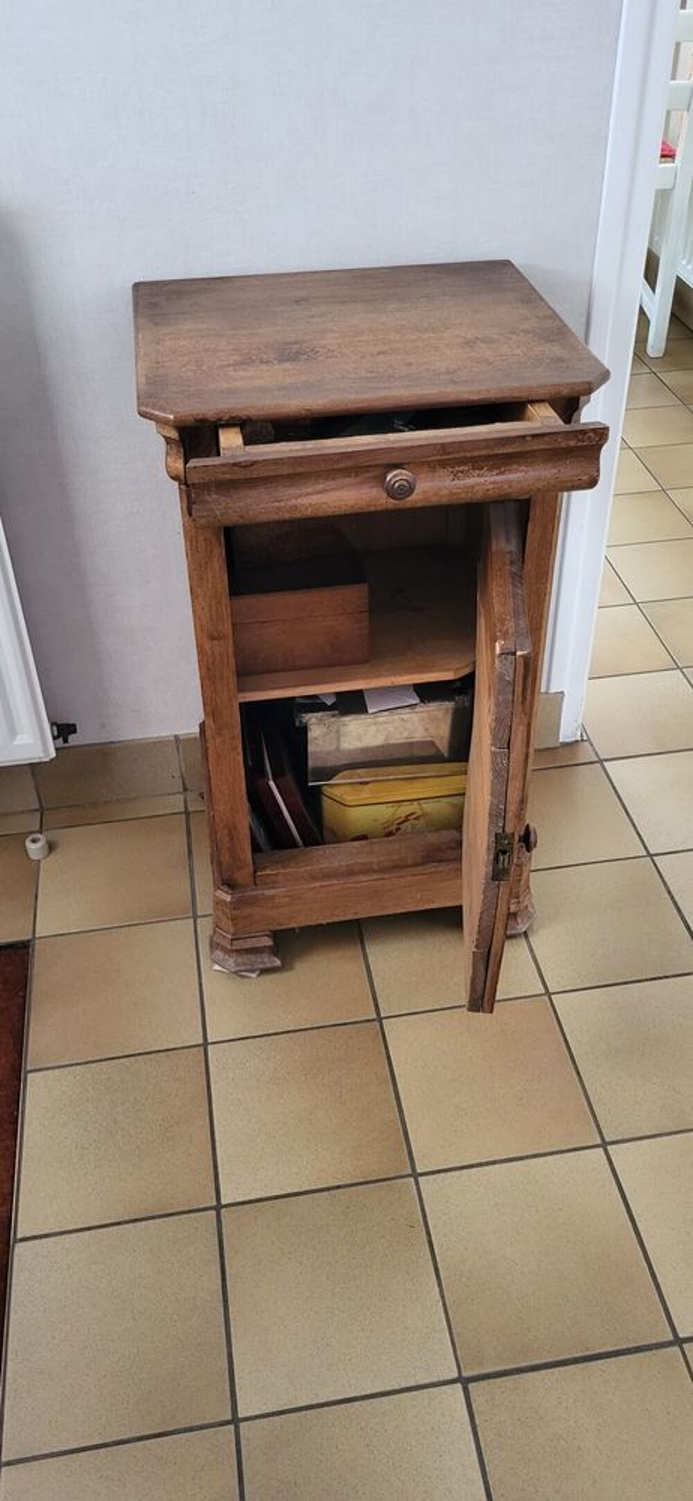 table chevet vintage Meubles
