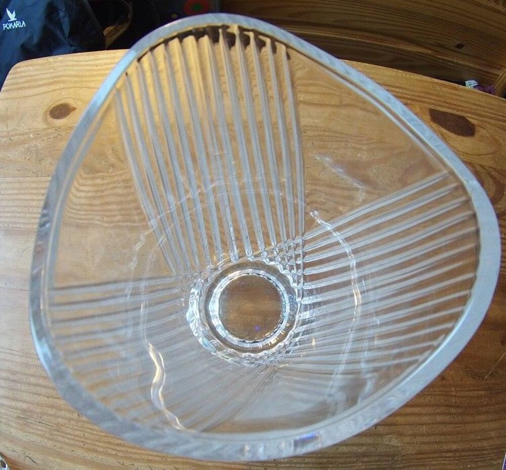 Vase en cristal Art Deco Décoration