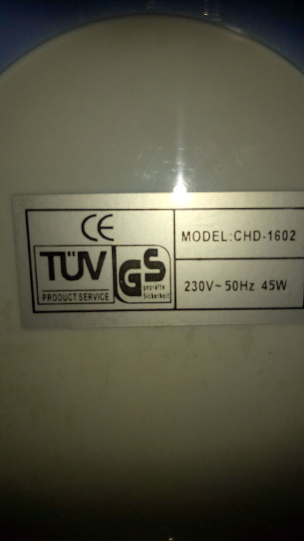 Ventilateur Electroménager