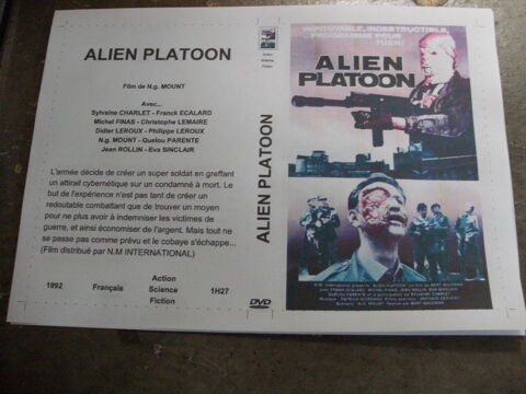 Film :   Alien platoon    40 Saint-Mdard-en-Jalles (33)