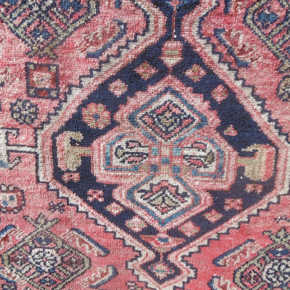 Tapis IRAN ancien laine fait main, 200x110 Décoration