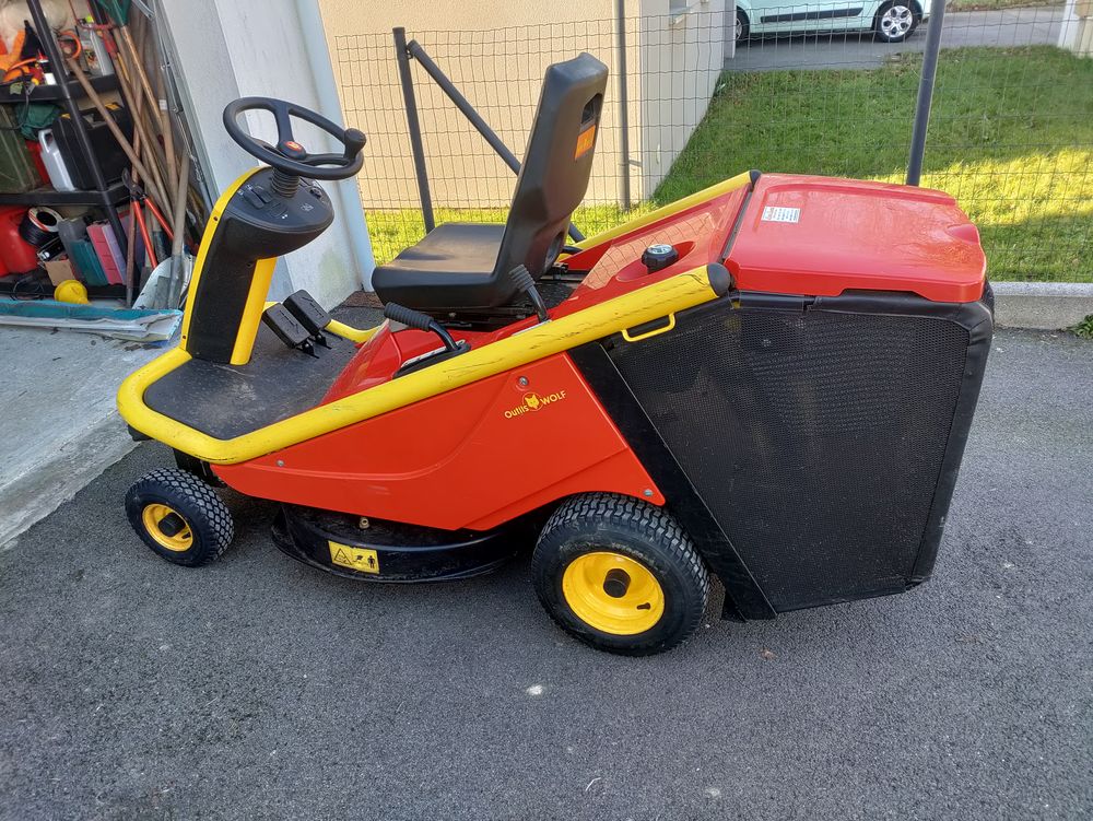 Tondeuse autoport&eacute;e WOLF A80B2 Jardin