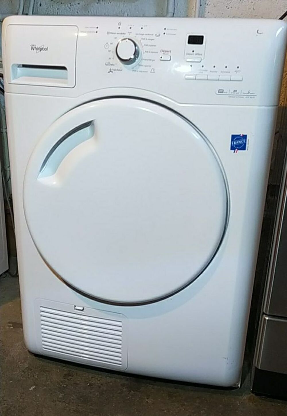 S&Egrave;CHE LINGE WHIRLPOOL A CONDENSATION Electrom�nager