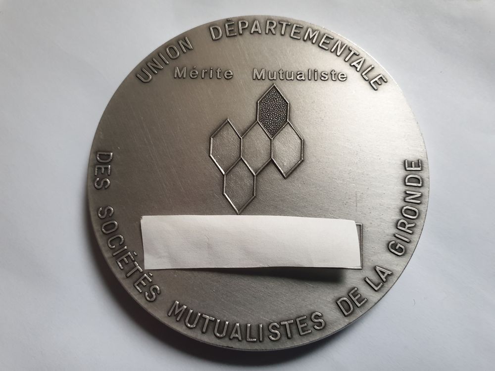 M&eacute;daille Mutualiste Union d&eacute;partementale
M&eacute;rite Mutualiste 