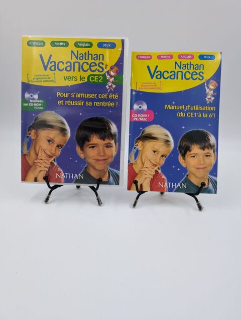 Jeu PC Nathan Vacances vers le CE2 en boite, complet  1 Vulbens (74)