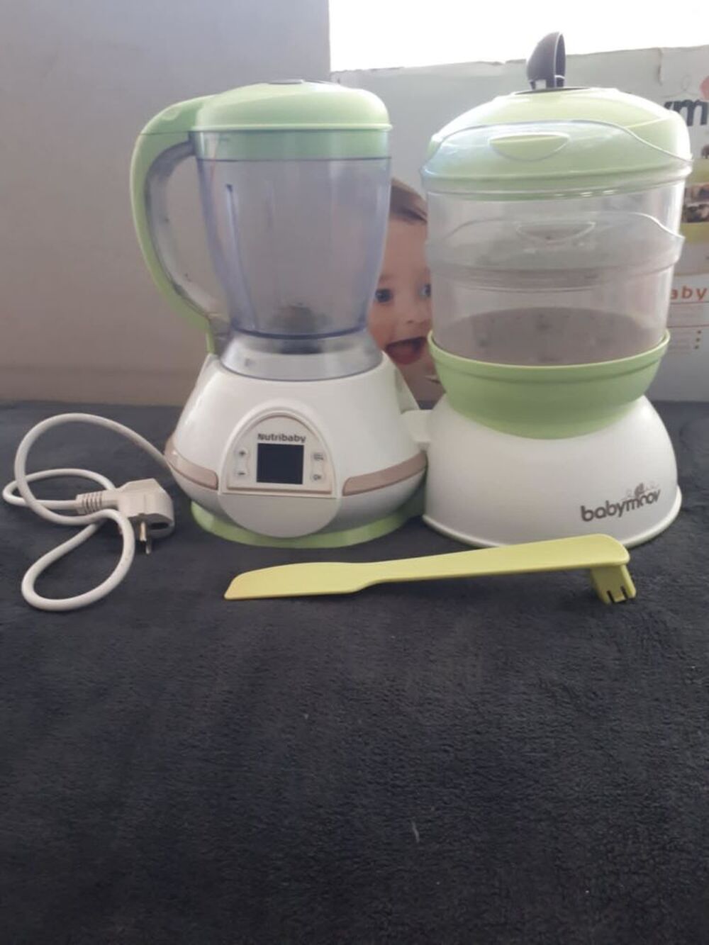 Nutribaby Babymoov st&eacute;rilise, r&eacute;chauffe, cuit &agrave; la vapeur... Puériculture