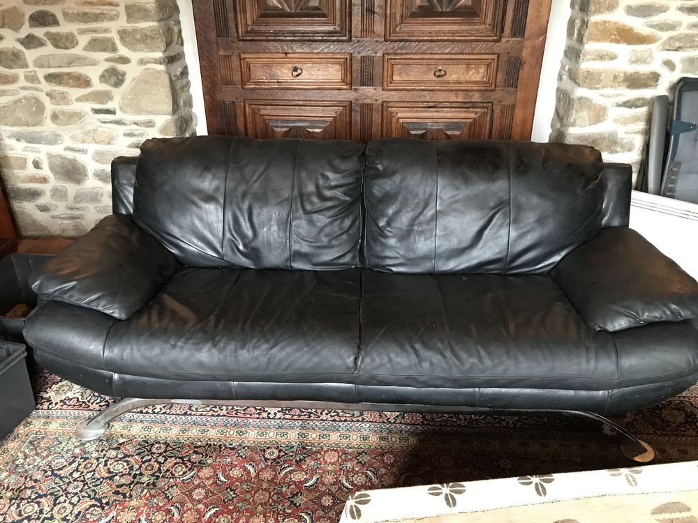 Beau divan design en cuir Meubles