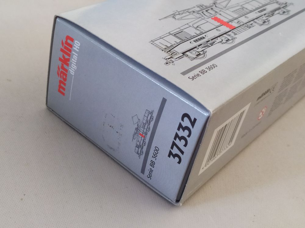 Echelle HO- M&auml;rklin Loco &eacute;lectrique BB 12013 bleue r&eacute;f 37332 