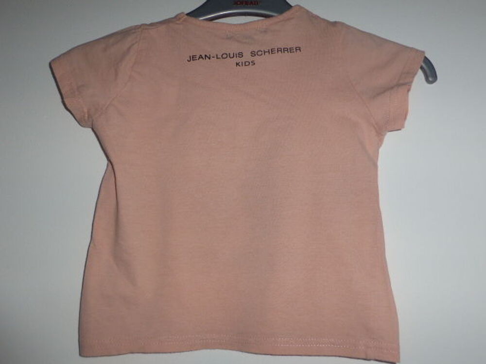 Jean-Louis SCHERRER Kids tee shirt love saumon 4 ans Vêtements enfants