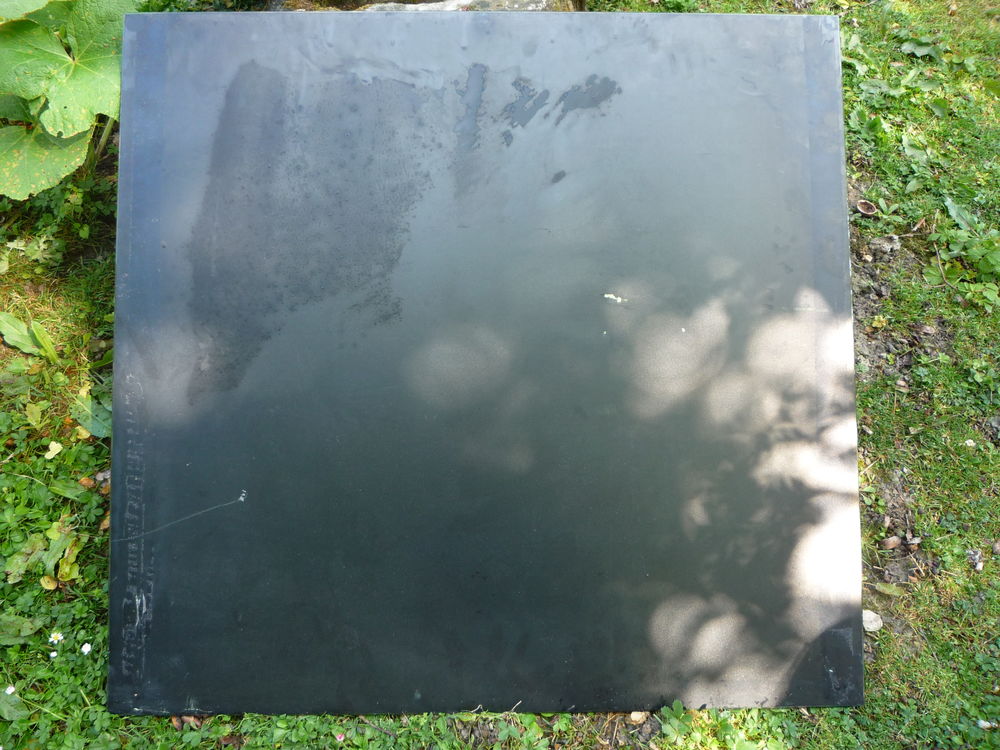 Plaque verre tremp&eacute; fum&eacute; opaque Bricolage