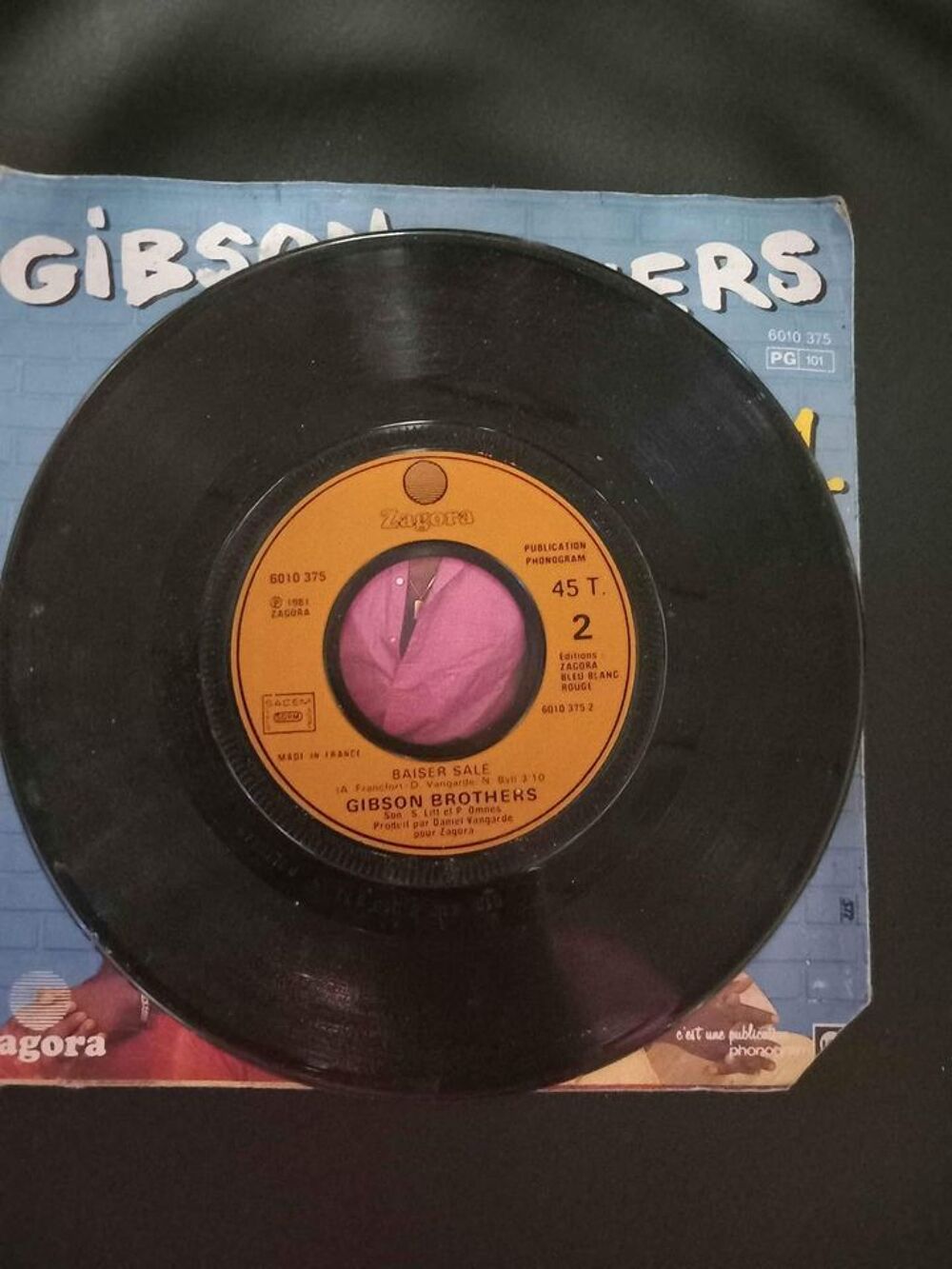 45 Tours Gibson brothers sheela CD et vinyles