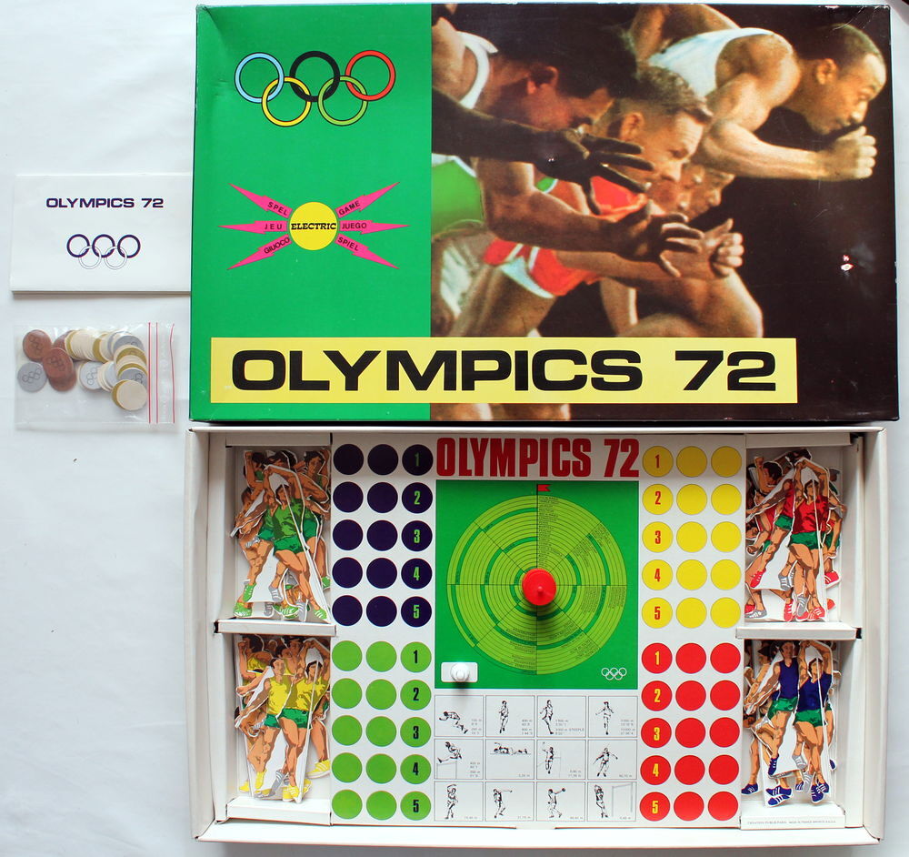 Boite de jeu de soci&eacute;t&eacute; 1972 JEUX OLYMPIQUES Jeux / jouets