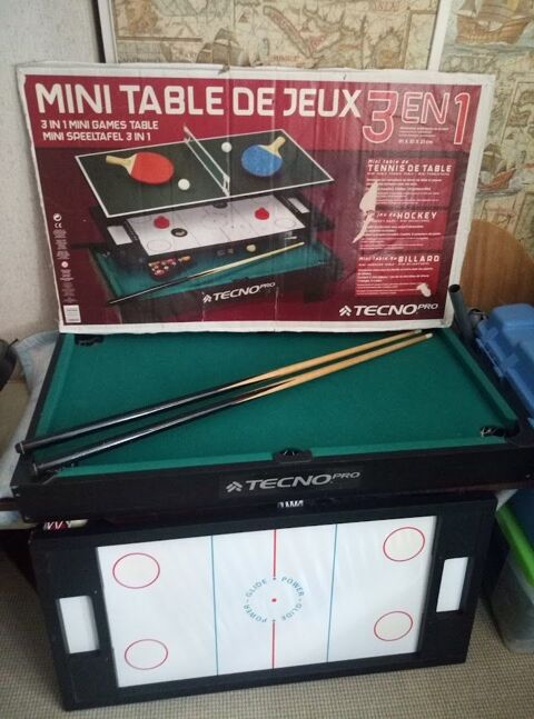 mini table de jeux 3 en 1 20 Aulnay (17)