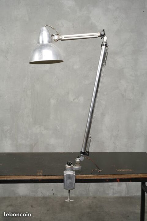 Vintage Lampe d'atelier super chrome 1960 90 Paris 15 (75)