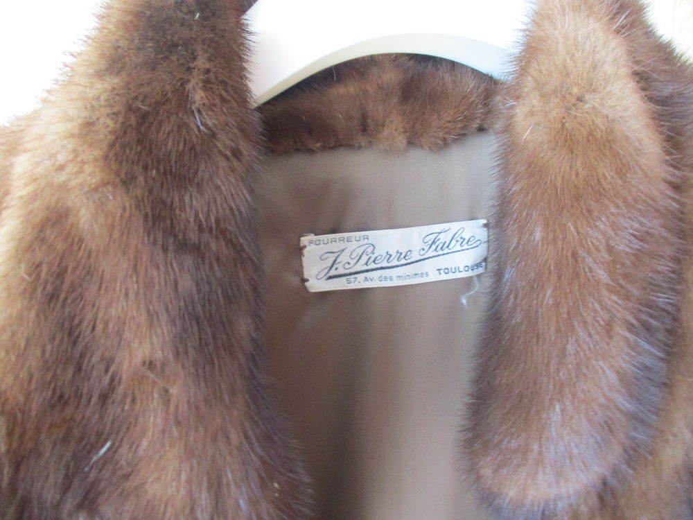 Manteau fourrure vison Vêtements