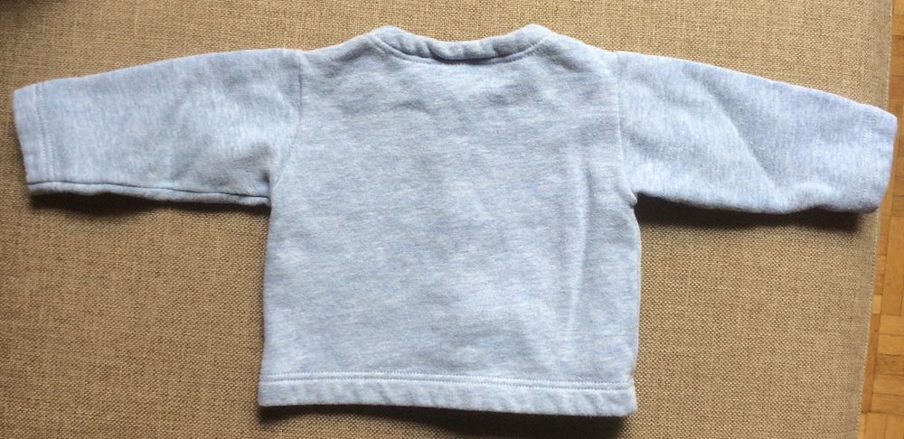 Veste bleu ciel Jacadi 6 mois " Les 400 coups " Vêtements enfants