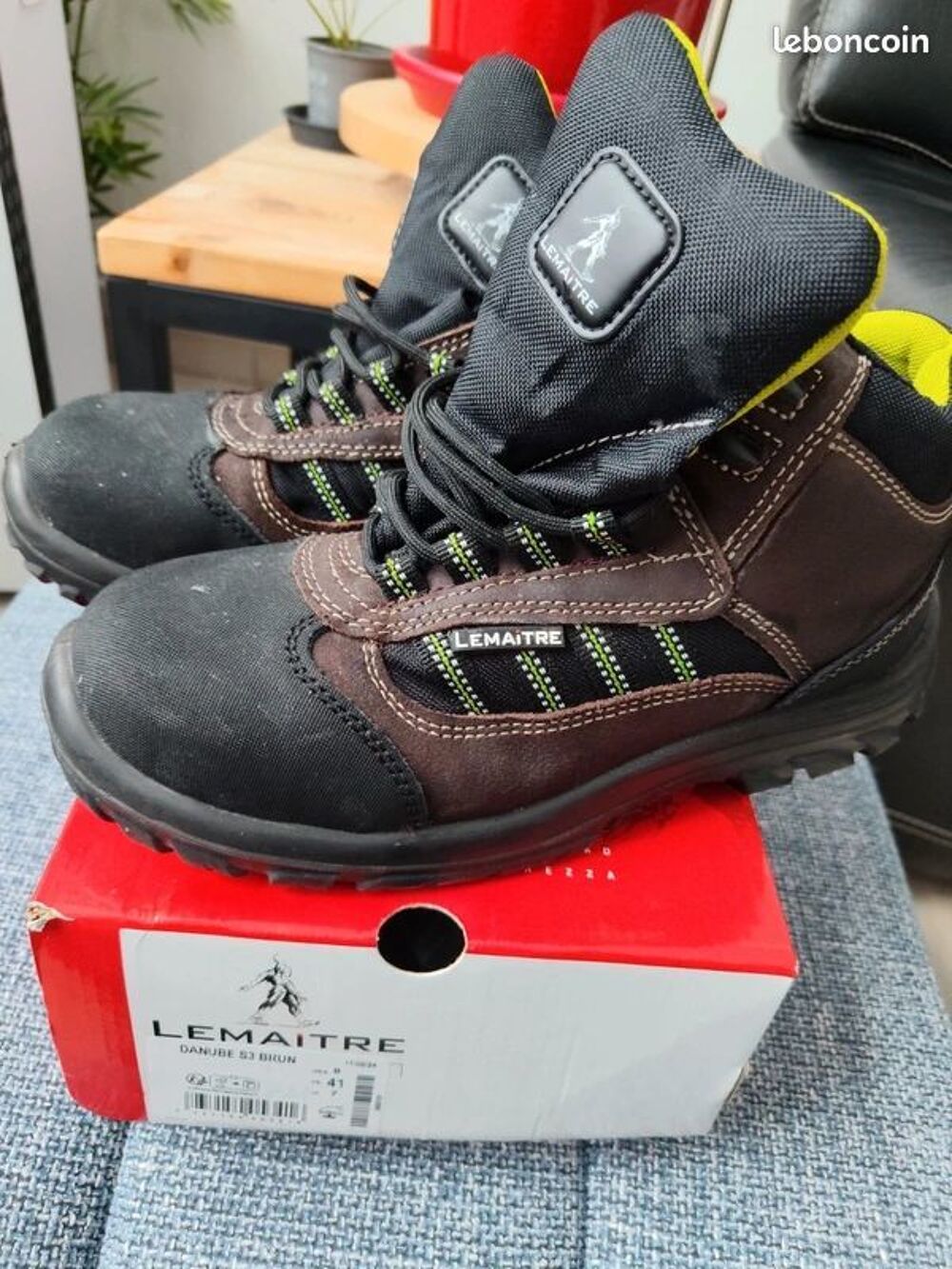 Chaussures de s&eacute;curit&eacute; montantes Danube S3 Lemaitre pointure Chaussures