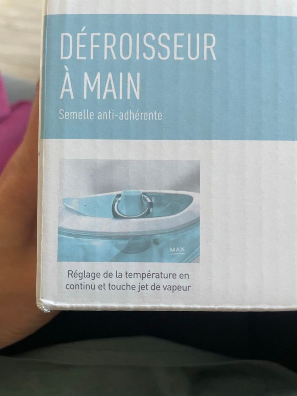 D&eacute;froisseur &agrave; main Silvercrest €" Tr&egrave;s bon &eacute;tat €" 12€&macr;€ - Pratique et efficace pour d&eacute;froisser sans fer &agrave; repasser ! Electroménager