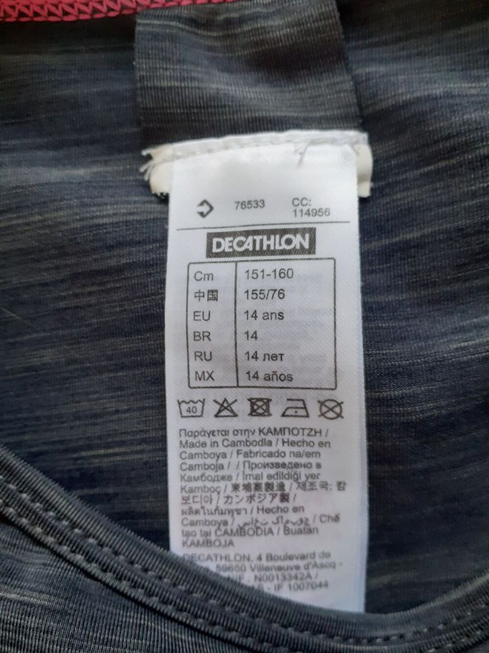 Tee-shirt femme taille XS Vêtements