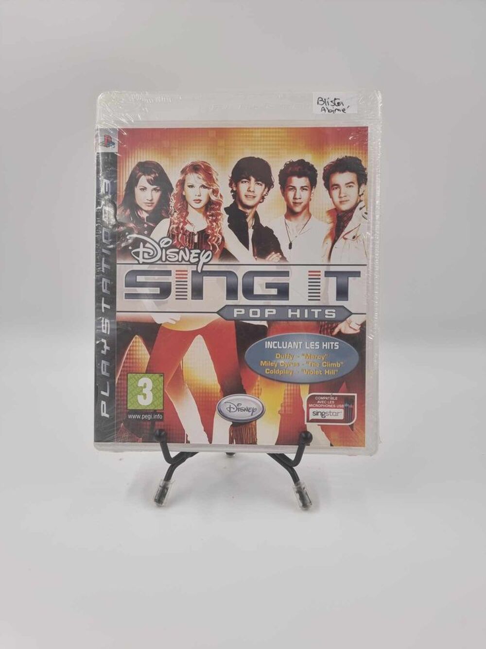 Jeu PS3 Playstation 3 Disney Sing it Pop Hits neuf blister Consoles et jeux vidéos