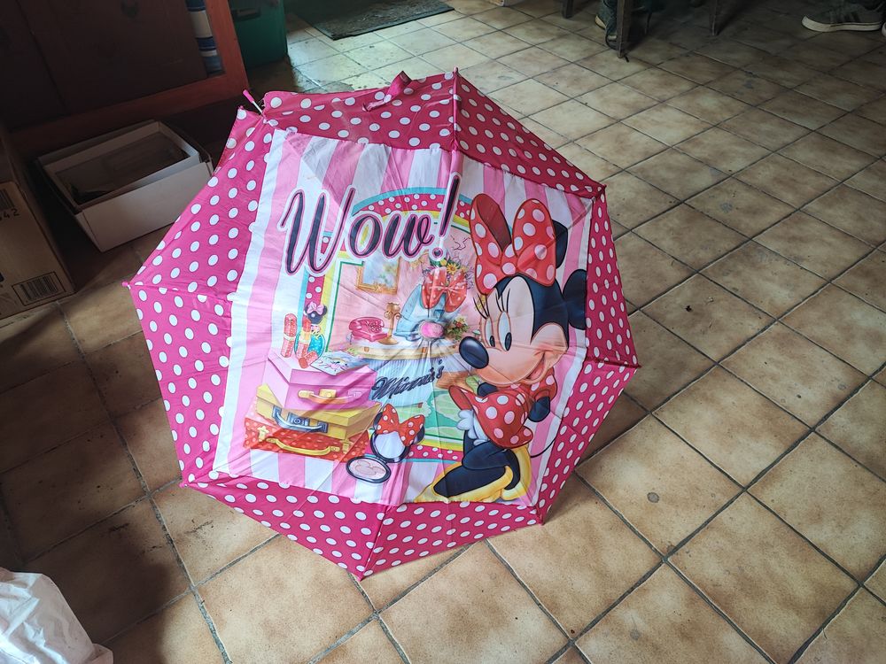 Parapluie Minnie Mouse, de Disney. Vêtements enfants