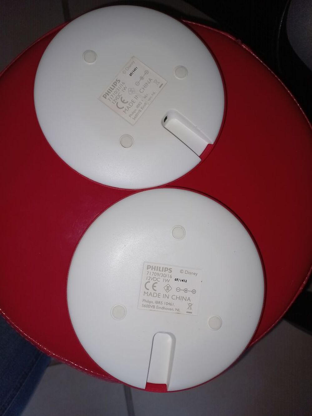 Duo de veilleuses by Philips Minnie et Mickey Comme neuves Puériculture