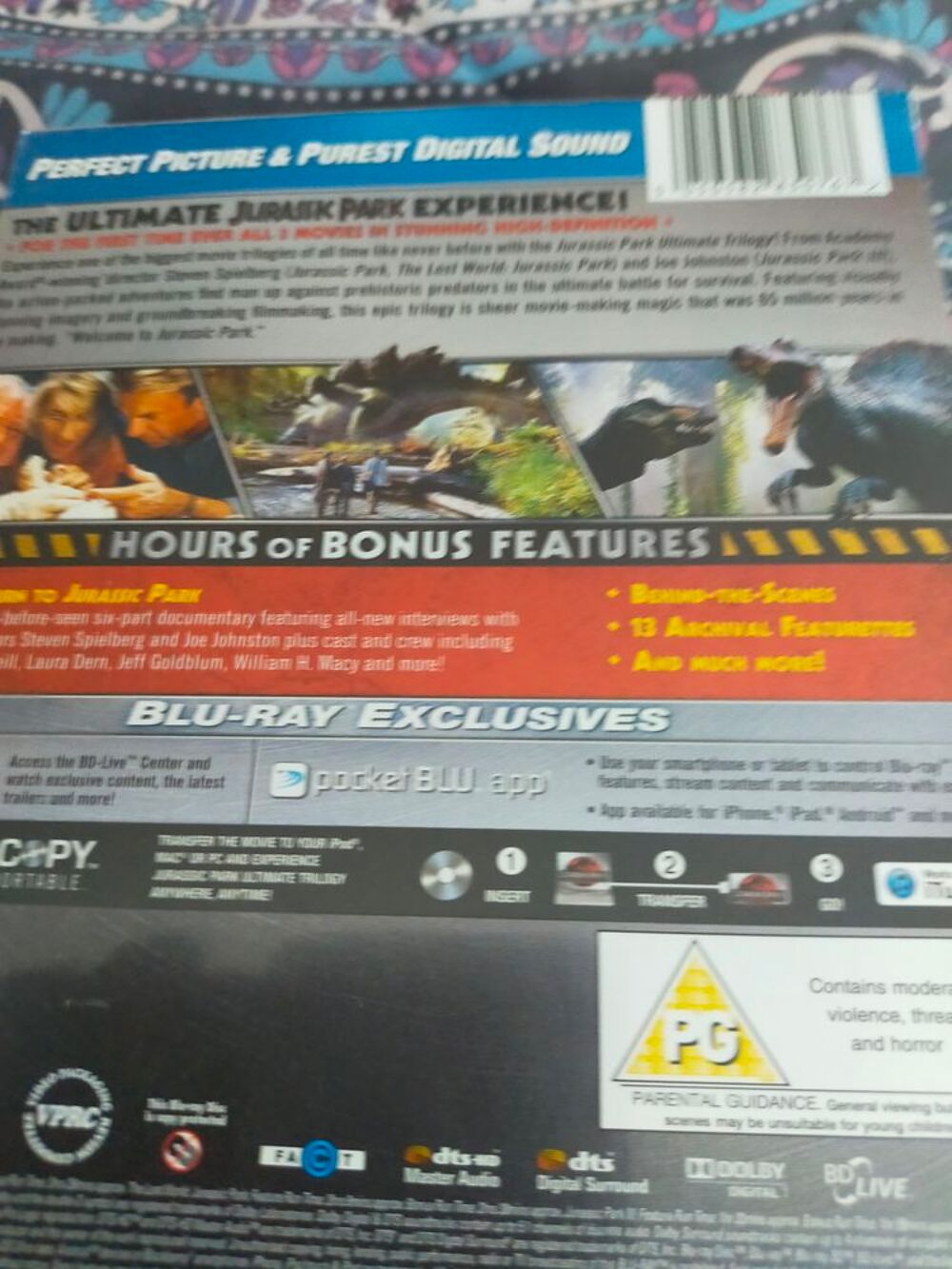 Bonjour
blu ray neuf trilogie DVD et blu-ray