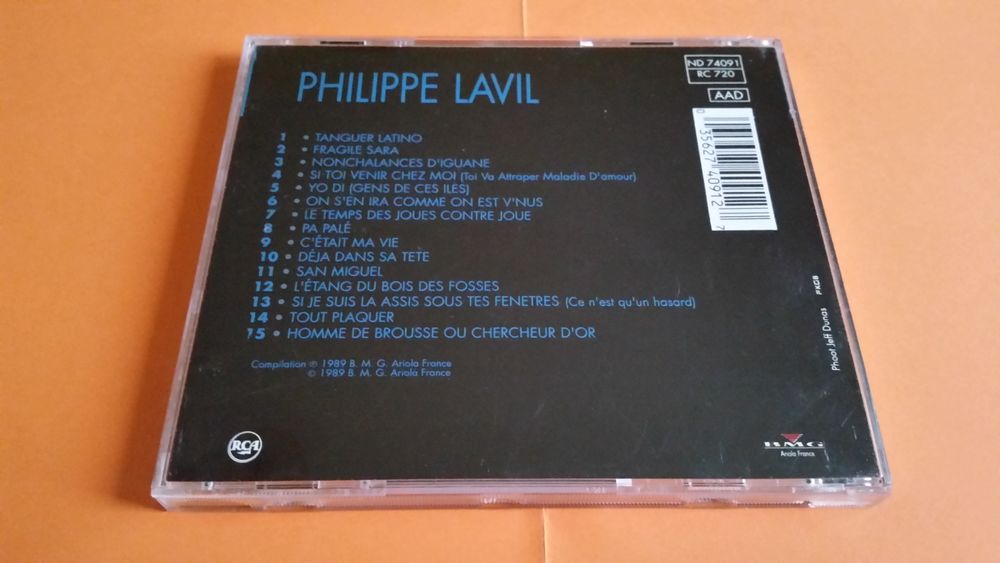 PHILIPPE LAVIL CD et vinyles