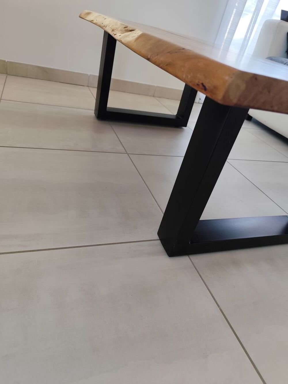Table basse Acacia massif Meubles