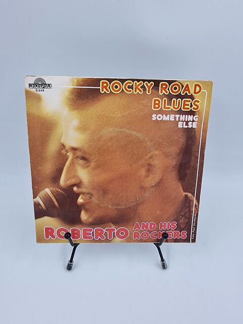 Vinyle 45 tours Roberto and his Rockers : Rocky Road Blues 9 Vulbens (74)