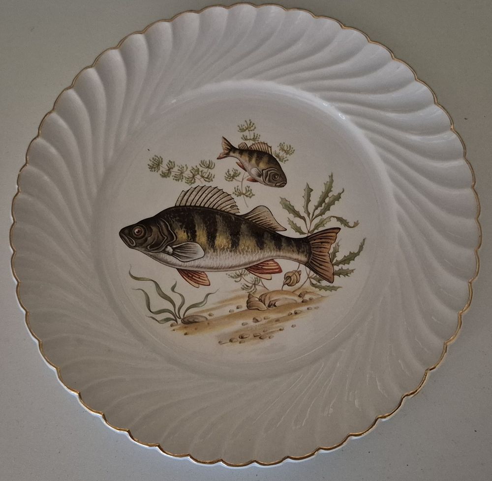Service &agrave; poissons Décoration