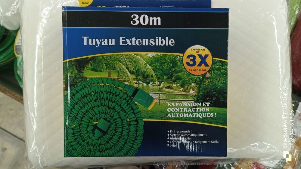 Tuyau d'arrosage extensible 30m Jardin