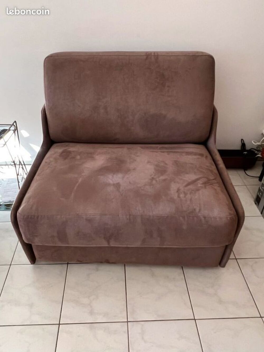 Chauffeuse / vrai lit 1 place Meubles