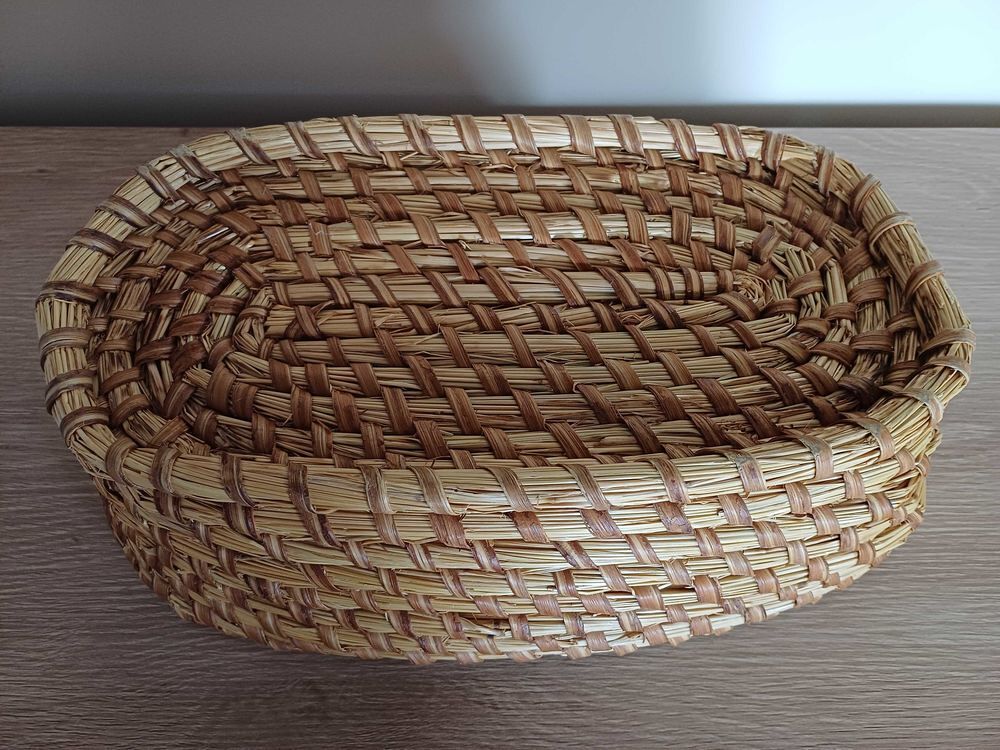 Corbeille en osier Dcoration