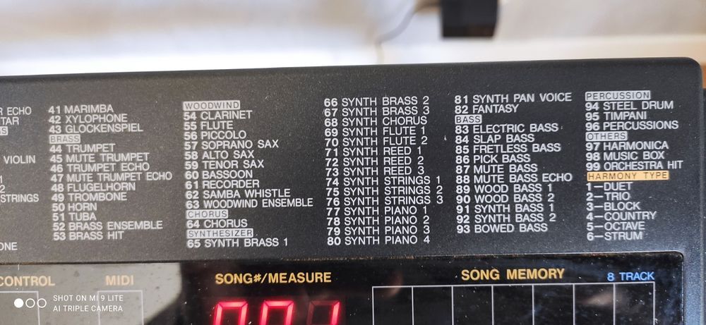 Synthetiseur yamaha pss-790 Instruments de musique