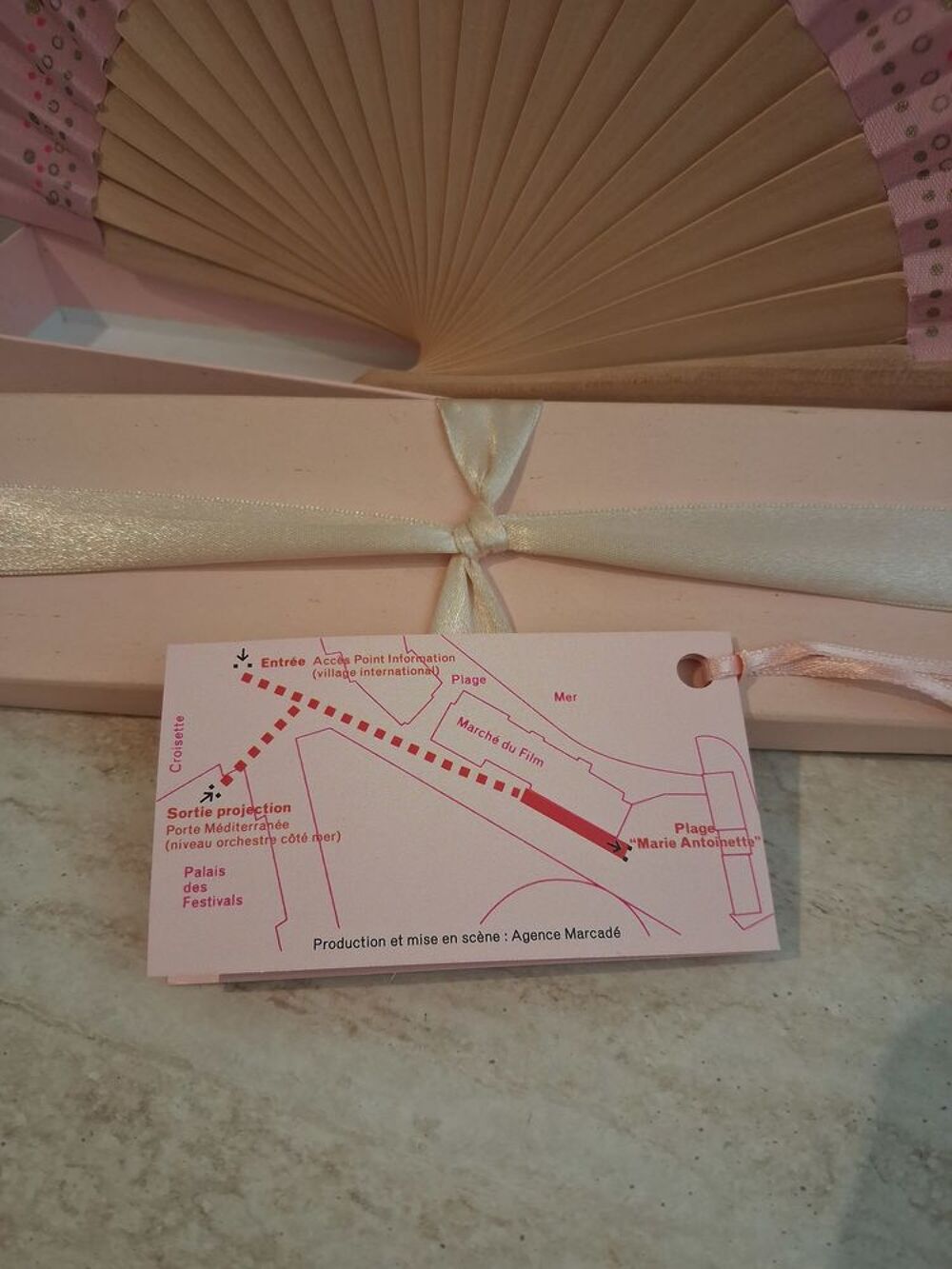 Eventail Marie-Antoinette Coppola Cannes 2006 