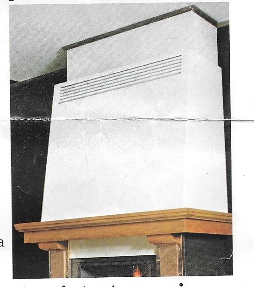 Chemin&eacute;e SUPRA Décoration