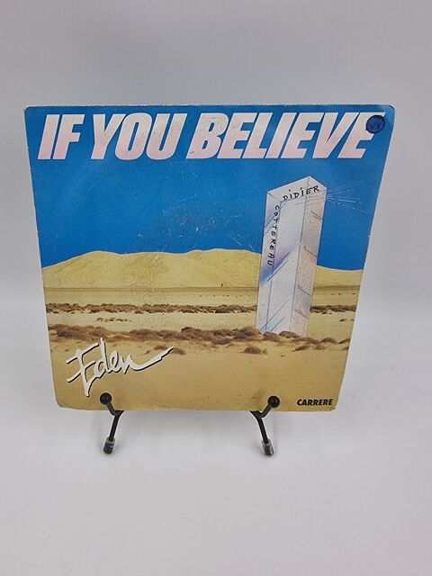 Vinyle 45 tours Eden : If You Believe avec fourreau 2 Vulbens (74)