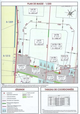  Terrain � vendre 415 m�