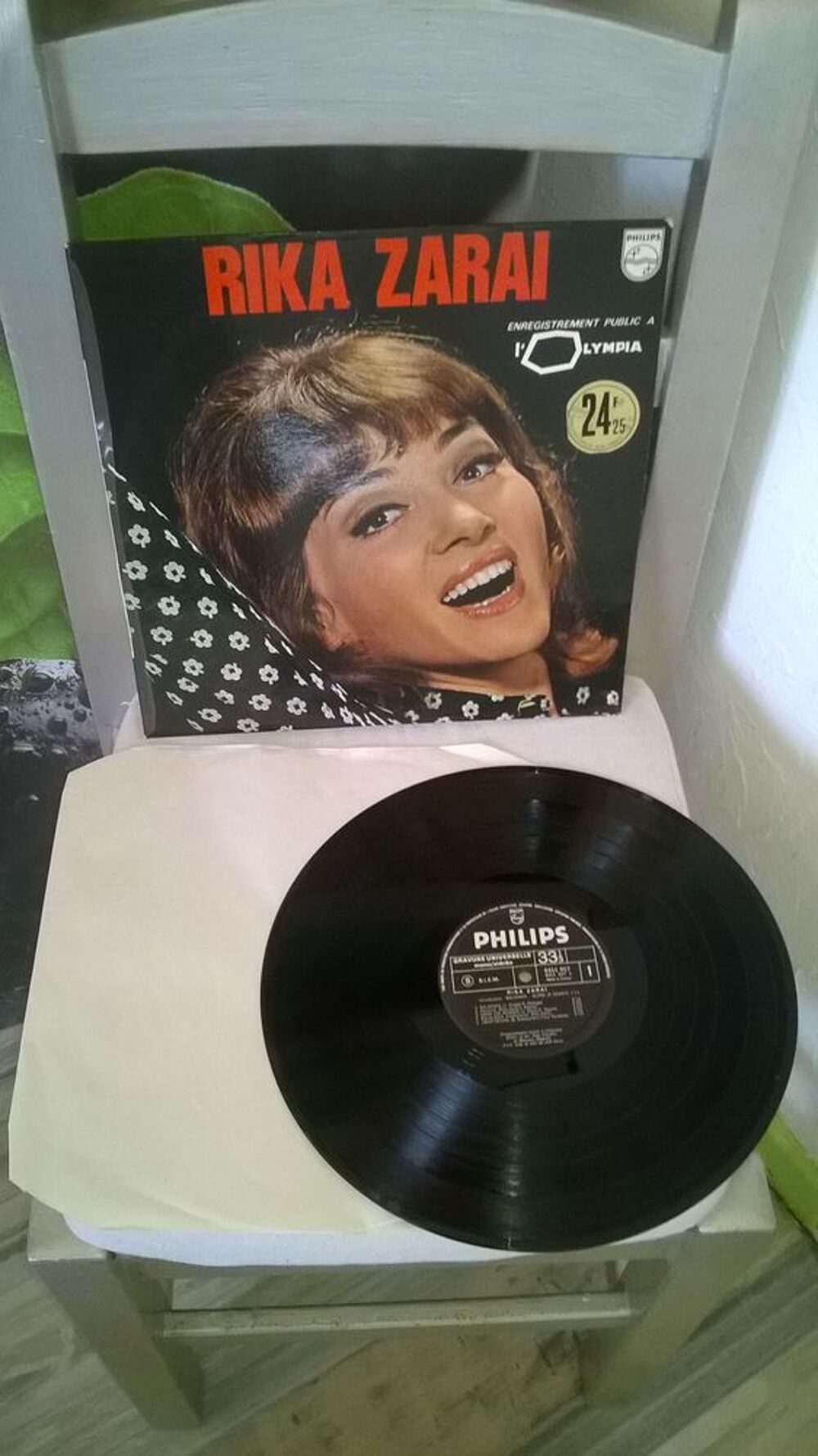 Vinyle Rika Zara&iuml;
Enregistrement Public A L'Olympia
1970
CD et vinyles