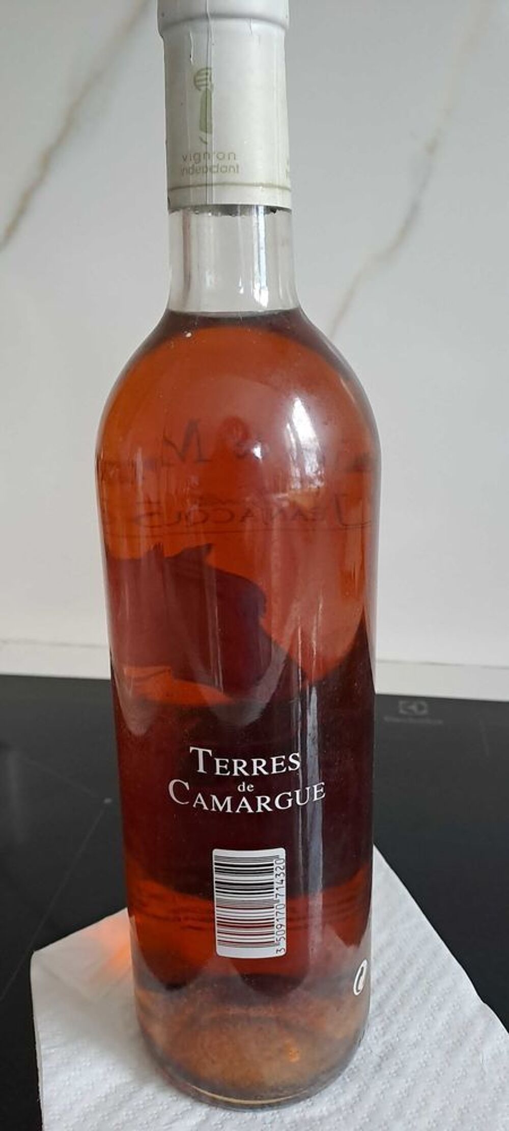 bouteille d&eacute;cor&eacute;e 