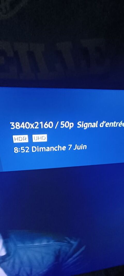 Tv Samsung 4k HDR 
115cm Gourdon (46)