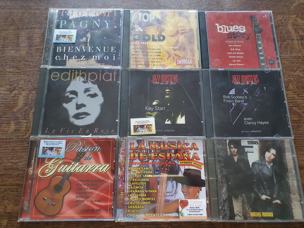 CD CD et vinyles