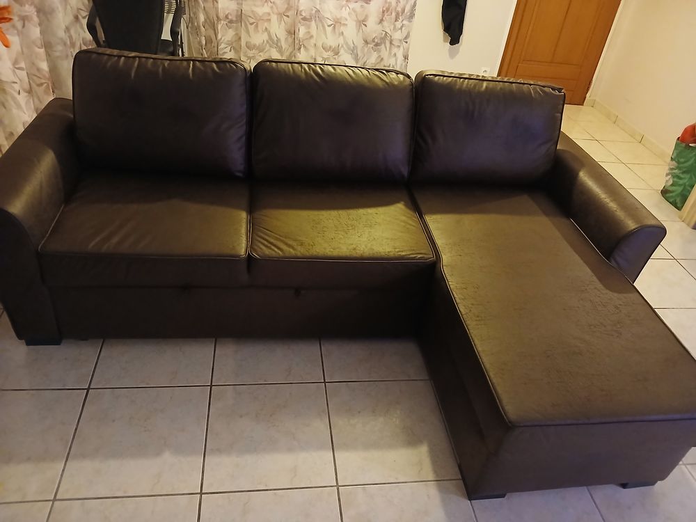 Canap&eacute; d angle convertible r&eacute;versible Meubles